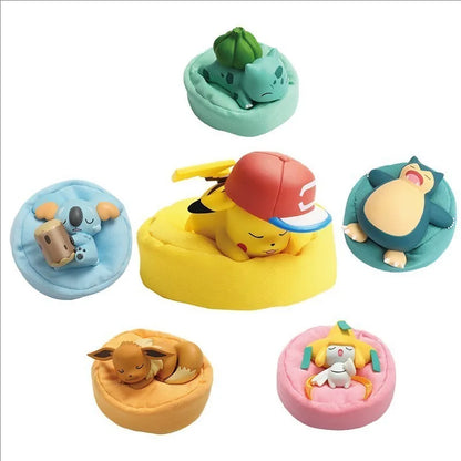 Dreamy Pokémon Blind Box Figures - Cute Pikachu and Kirby-Style Desktop Ornaments for Office Décor and Gifts