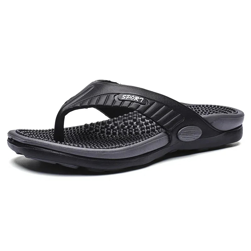 New Summer Fashion Men’s Light Slippers – Casual, Breathable Indoor & Outdoor Footwea