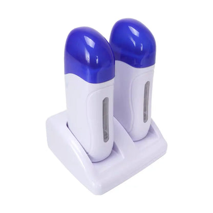Double Roll-On Wax Warmer – Efficient Hair Removal Machine for Arms, Legs, Face & Body