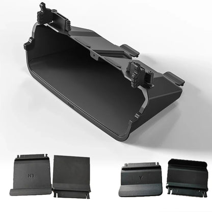 Herval Under-Screen Storage Tray for Tesla Model Y/3 2021-2025 Highland – Hidden Anti-Slip Storage Box
