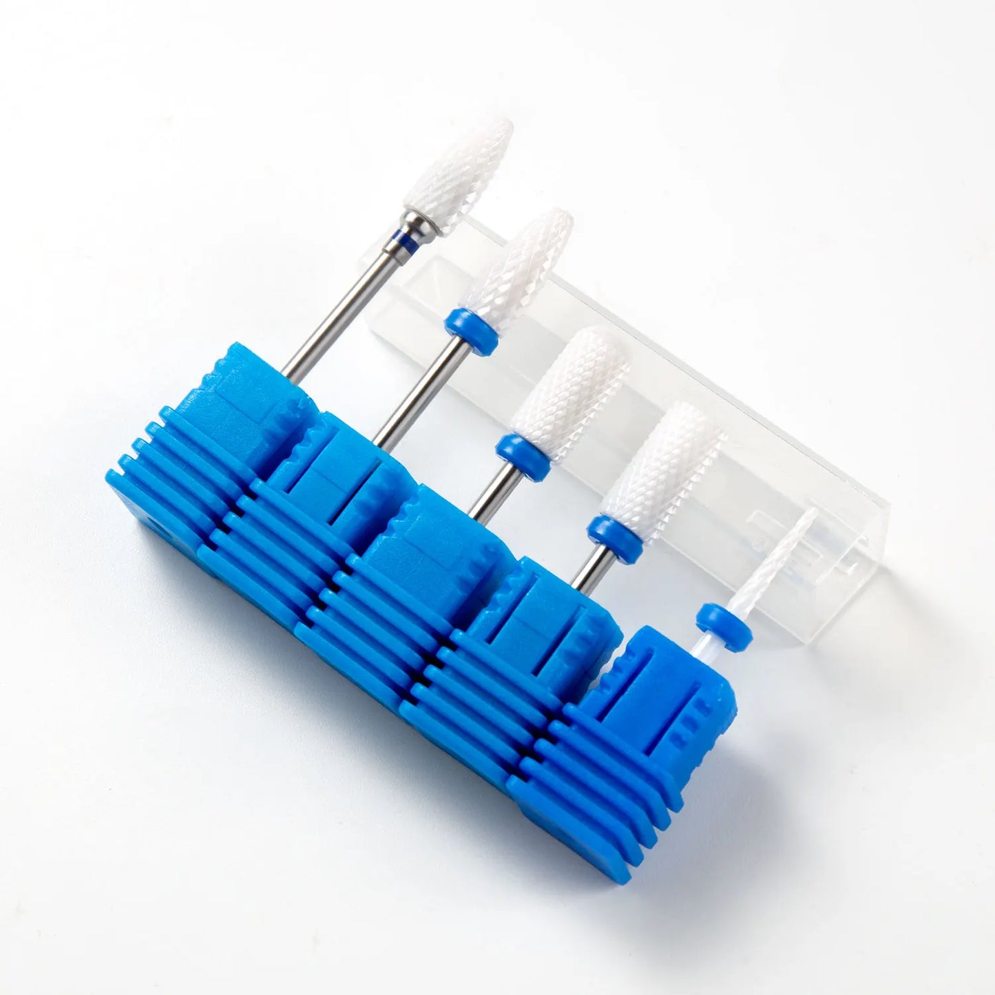 5PCS Ceramic Nail Drill Bit Set - Electric Milling Cutter Bits for Manicure & Pedicure Nail Machine Accessories
