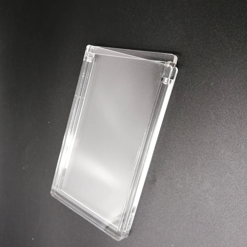 Clear Acrylic Booster Card Display Case – Protective Trading Card Pack Frame Holder for Pokémon Box Storage & Showcase