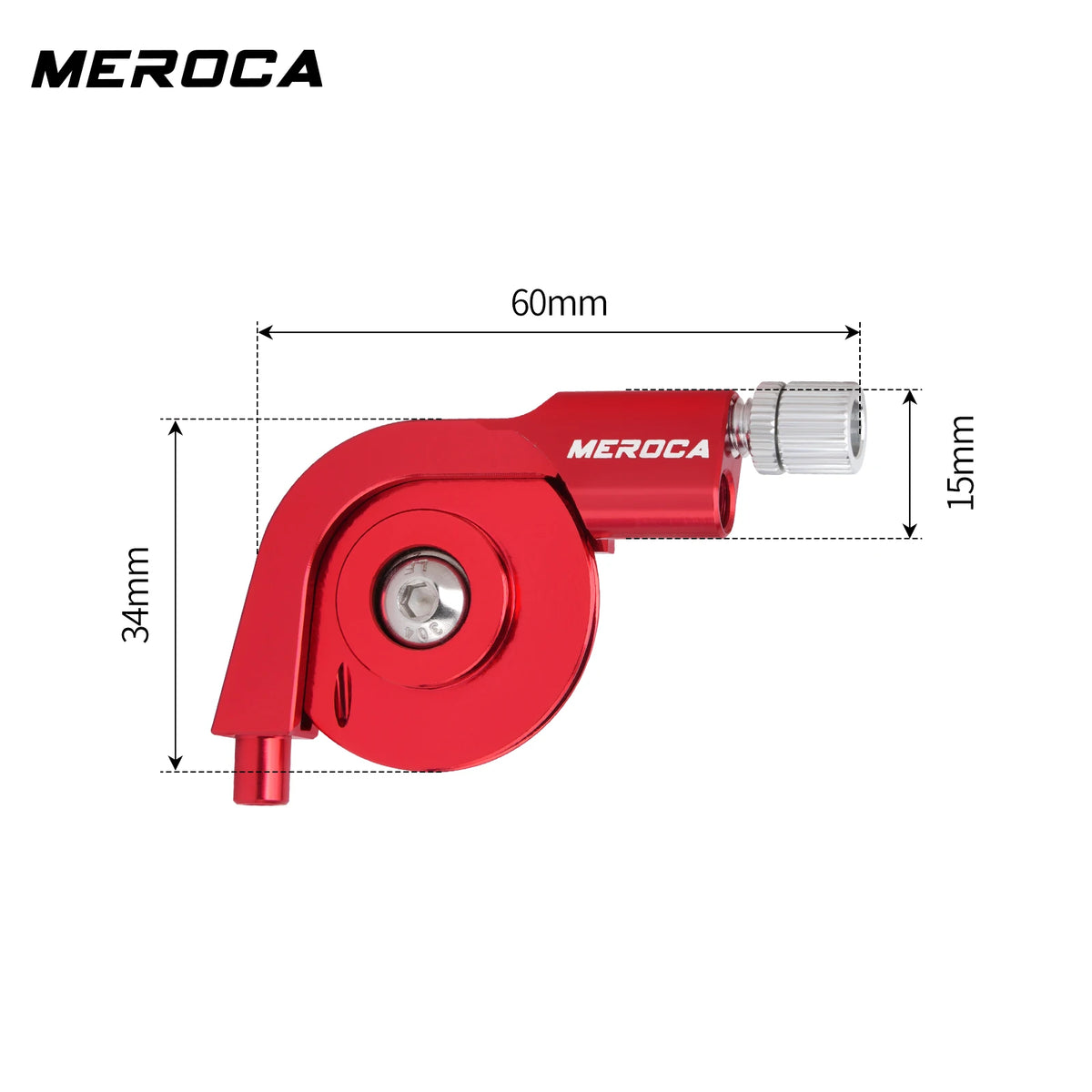 MEROCA Bicycle V Brake Stroke Converter - CNC Aluminum Micro Adjuster for Road & Folding Bikes