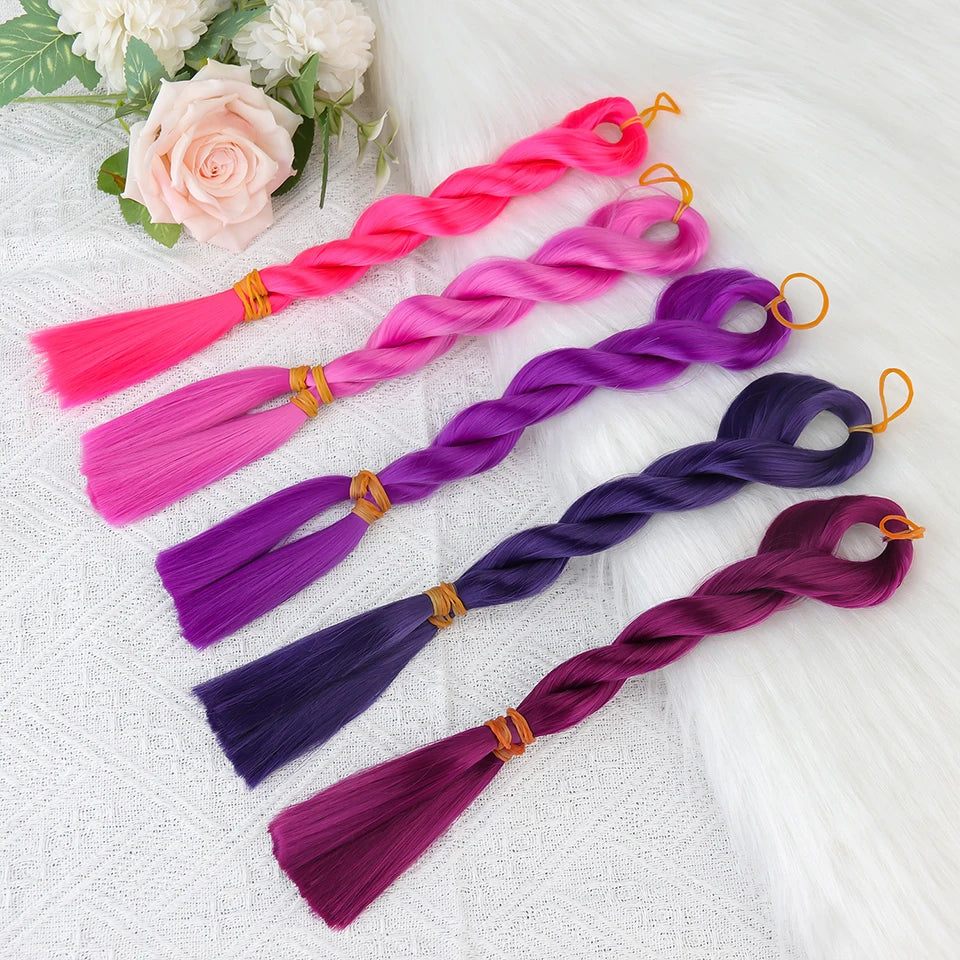 60cm Milk Silk BJD Doll Wig Hair - Reborn Doll Hair for 1/3, 1/4 & 1/6 Dolls