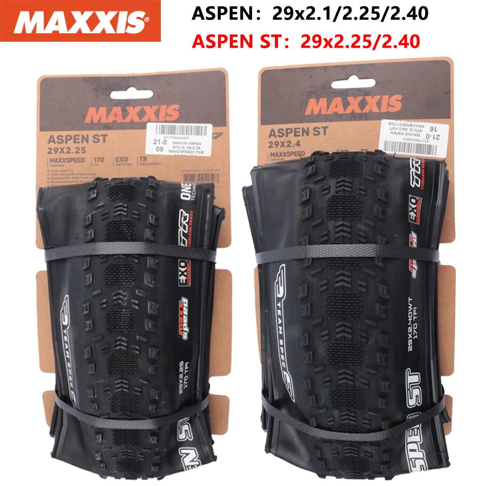 MAXXIS ASPEN ST Folding MTB Tire - 29x2.1/29x2.25 Tubeless Anti-Puncture XC Off-Road Bicycle Tire