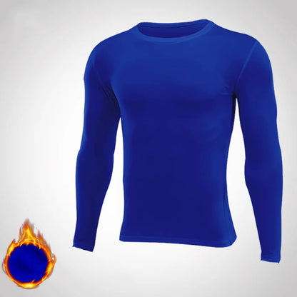 Unisex Compression Long Sleeve Base T-Shirt – Sports Fitness Top for Men, Women & Kids (Running, Gym, Basketball, Football)