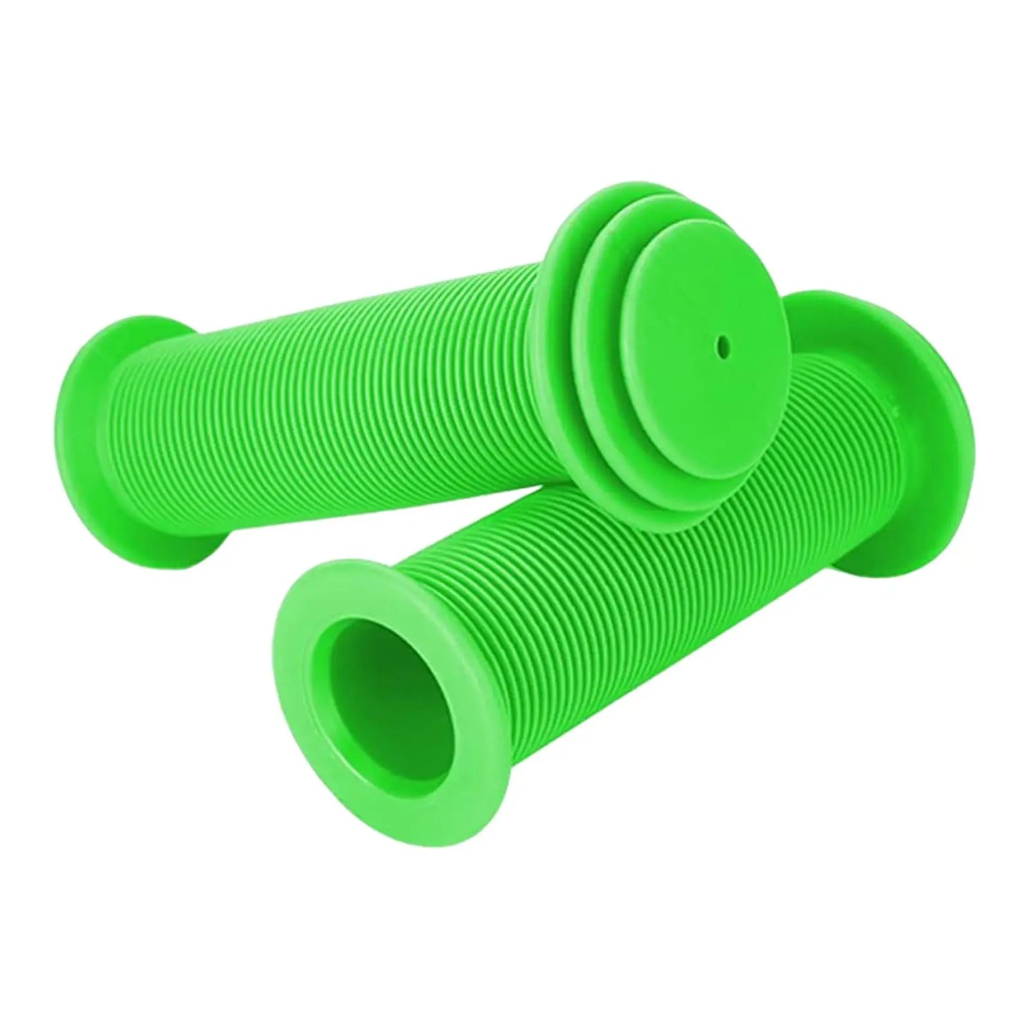 2x Premium MTB Rubber Bike Handle Grips – 0.87" Diameter for BMX, Scooter, Tricycle & Kids Bikes