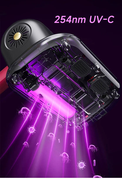 5 in 1 Wireless Handheld Vacuum Cleaner – Cordless Air Gun, Rechargeable Mini Vacuum for Home, Car & Pet Cleaning