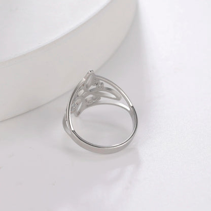 Witch Knot Stainless Steel Ring – Wiccan Celtic Knot Amulet, Good Luck & Protection Jewelry for Men & Women