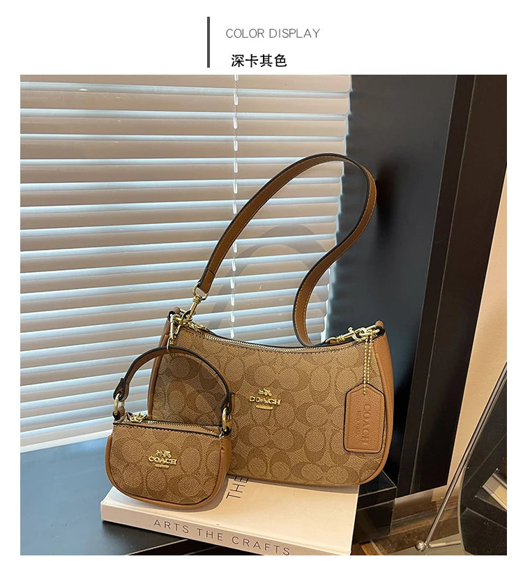 2025 Modern Vintage Cherry Crossbody Bag – Mahjong-Style Chain Shoulder & Underarm Bag, Women’s Light Luxury