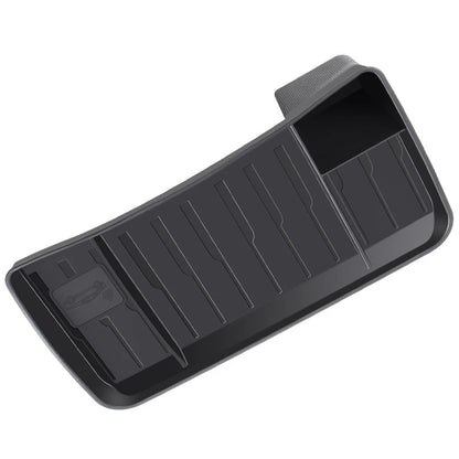 Tesla Model 3 & Y Rear Screen Storage Box – Hidden TPE Organizer Tray & Tissue Box for Interior Accessories
