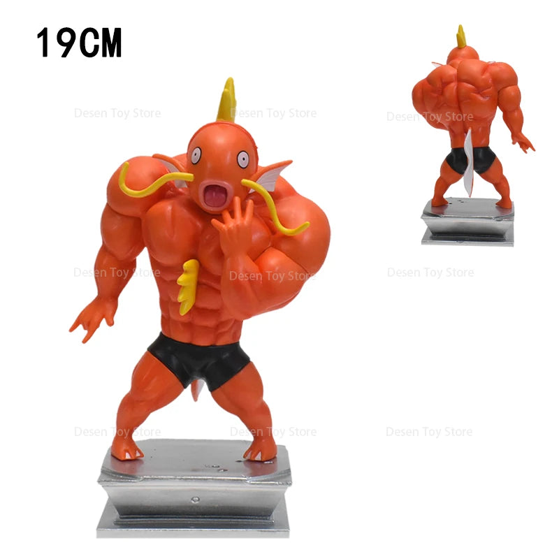 13 Styles Pokémon Muscle Figures – Magikarp, Snorlax, Dugtrio, Psyduck, Squirtle, Bulbasaur, Gengar PVC Action Toys