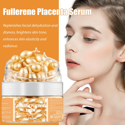 50pcs Collagen Face Care Capsules — Hyaluronic Acid Serum for Acne, Wrinkle Removal, Firming & Whitening Skin Care