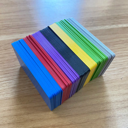 5PCS 13.56MHz NTAG215 NFC Cards – Colorful Blank PVC Smart Tap Business & Social Media Cards