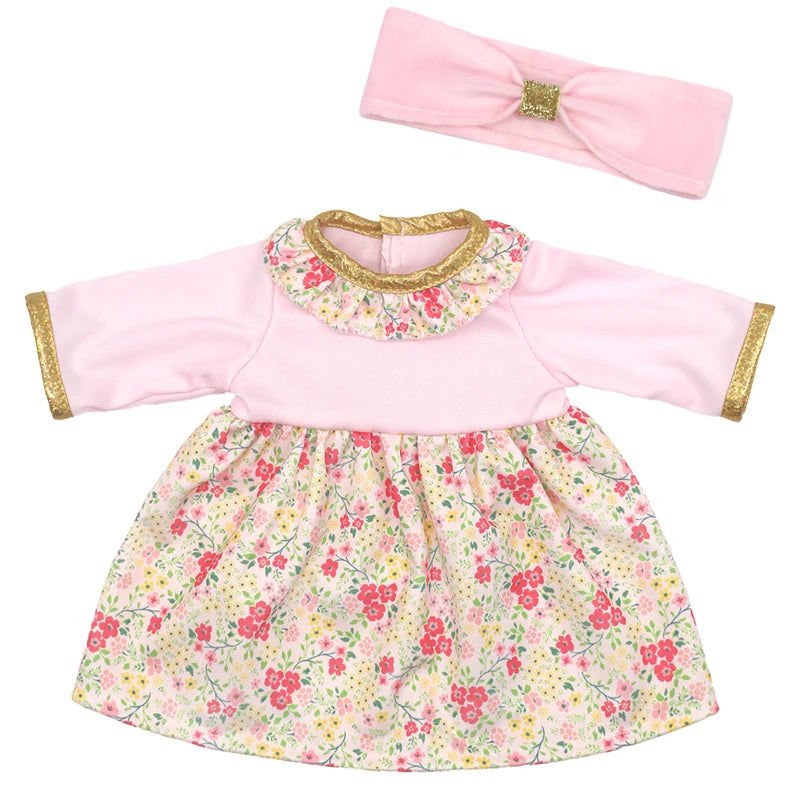 18-Inch American Girl Doll Clothes – Coat, Tights & Pants Outfit for Newborn & Baby Dolls