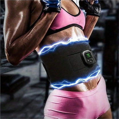 Portable USB Waist Massager Belt — Electric Body Shaper & Fitness Trainer for Arm, Hip & Leg Toning