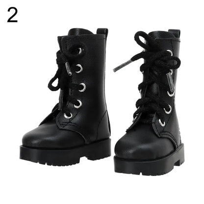 BJD Doll Accessories 60cm – 1/3 Scale 7.5cm High Heel Boots & Sandals for Girl Dolls, Dress-Up Playhouse Toy Shoes