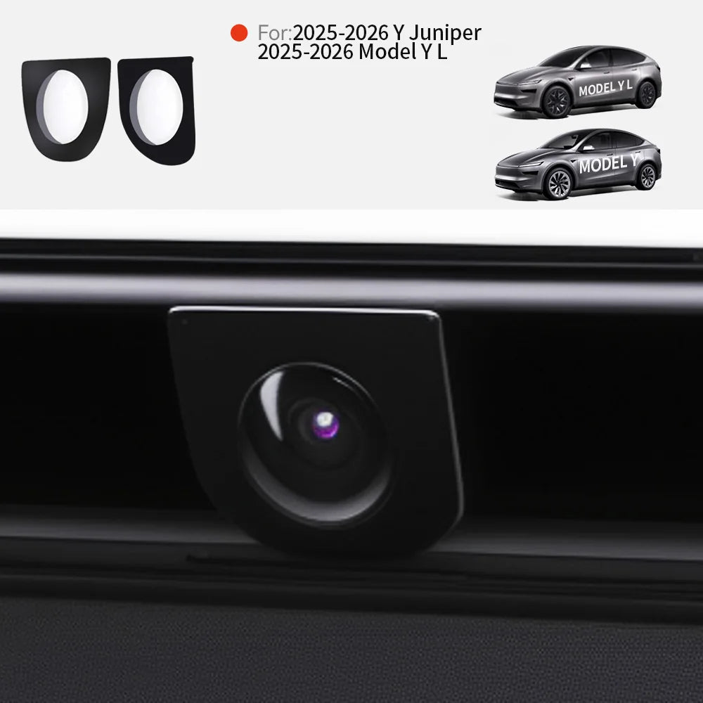 Tesla Model Y Juniper Front Camera Protector - Anti-Collision Protective Cover for 2025+ Models
