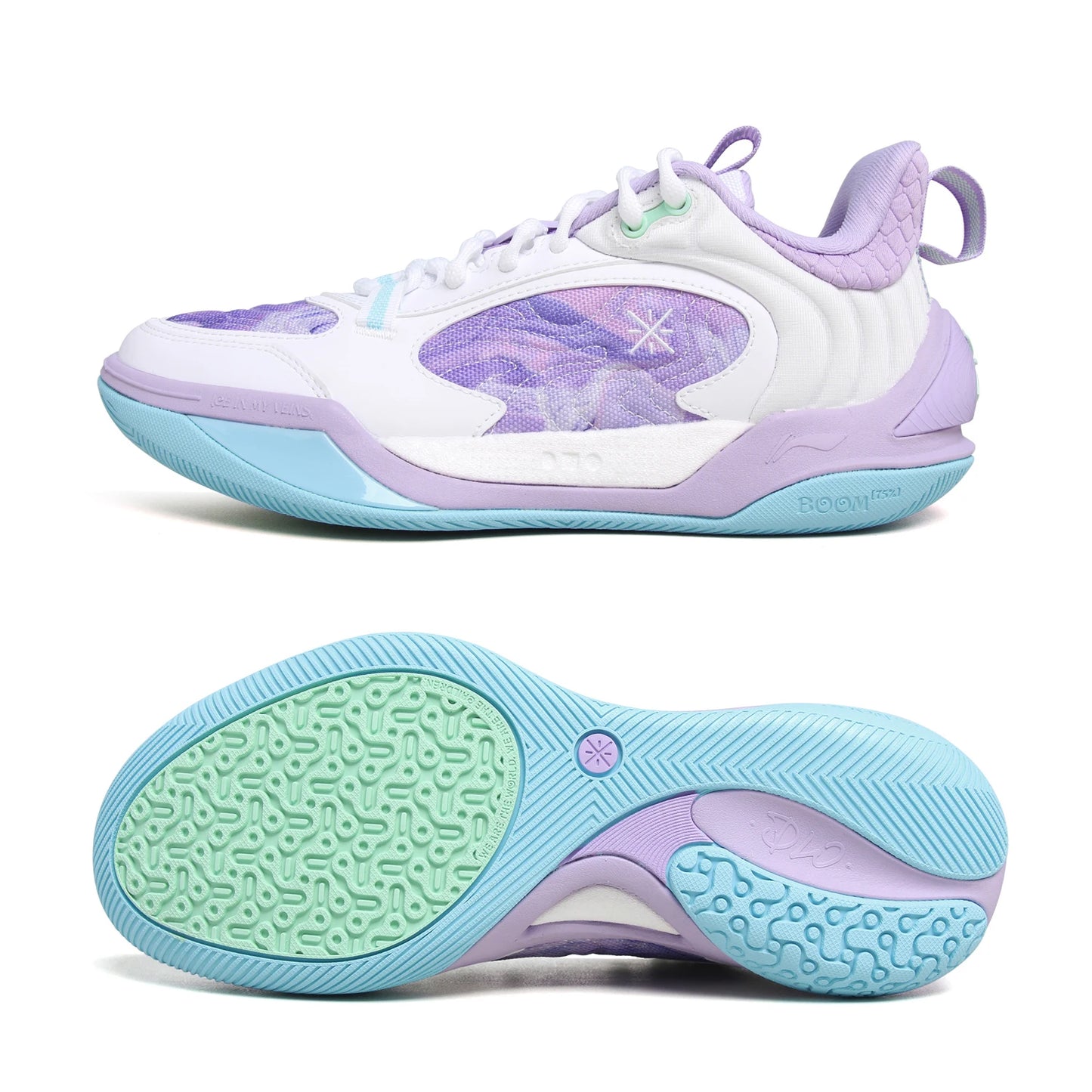 Li-Ning WADE ICE 2 V2 Basketball Shoes - BOOM Cushioning Sports Sneakers with Stable Support