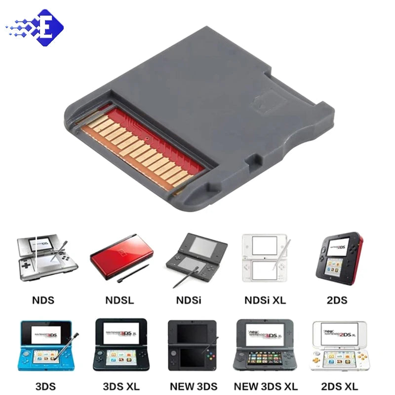 By Self 3DS Game Flash Cards – Compatible with Acekard2, Acekard2i for NDS, 3DS, NDSi, NDSL, AK Memory Card Adapter for Game Downloads