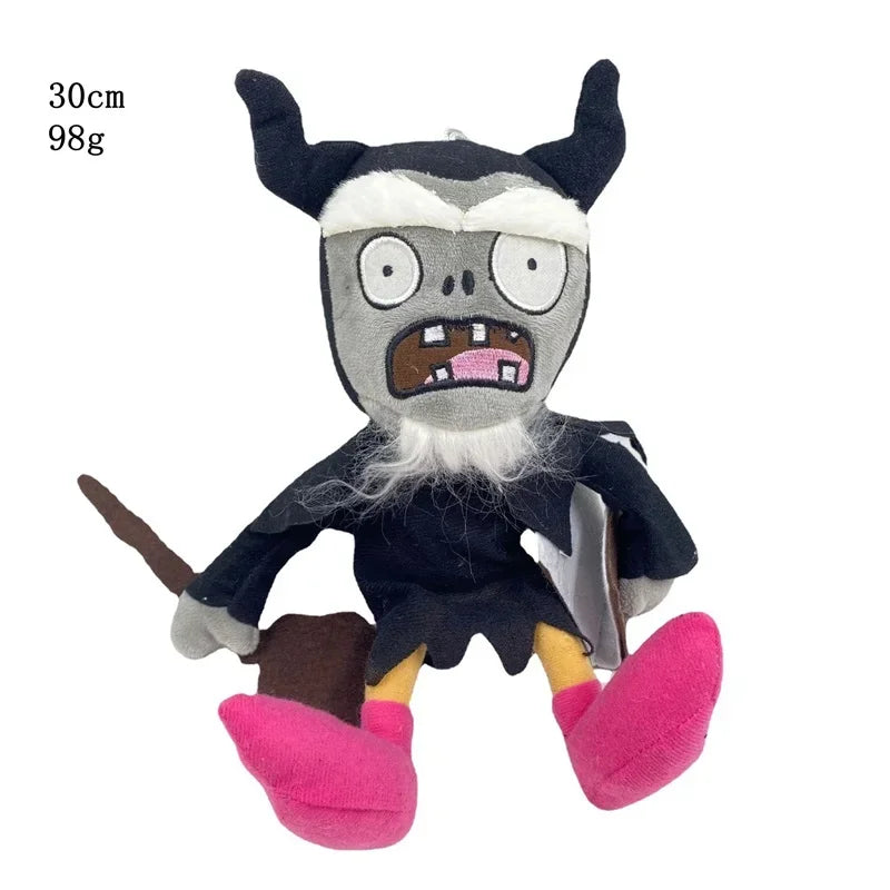 30cm Plants vs. Zombies Plush Toys - Soft Gargantuar, Zombie, and Pirate Zombie Stuffed Dolls for Kids and Fans