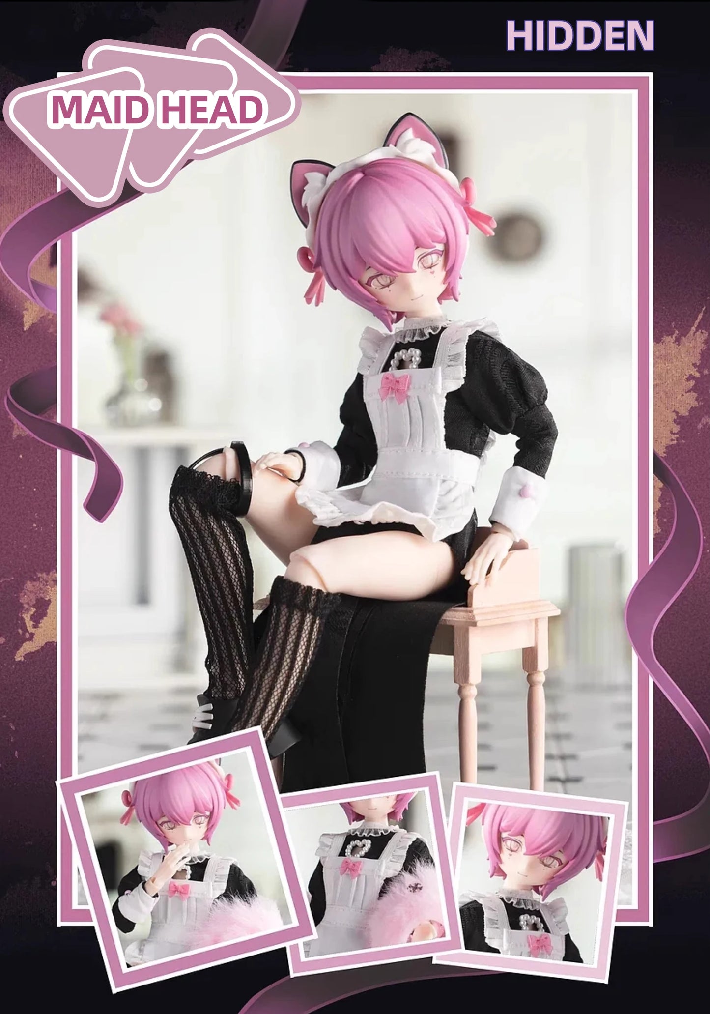Zack Event Series 1/8 BJD Movable Joint Doll – Blind Box Anime Figure, Cute Surprise Toy Gift for Boys