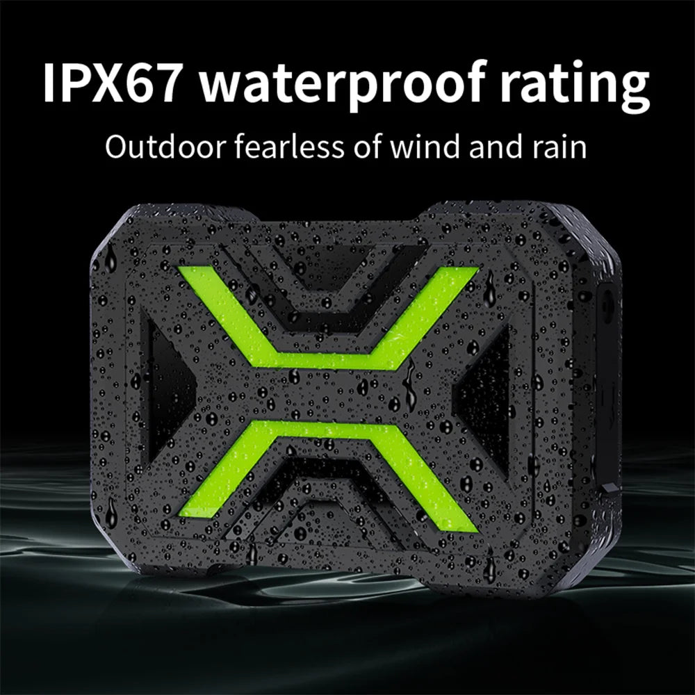 JIUYIN Dual Motorcycle Action Camera – 1080P Front & Rear DVR, Waterproof Dash Cam with WiFi