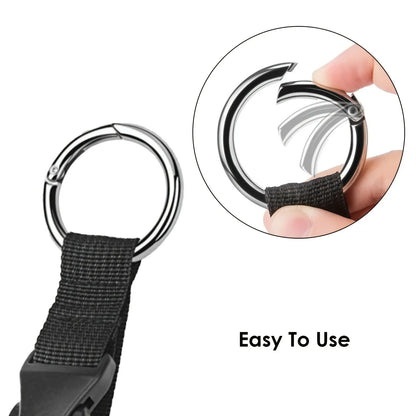 Convenient Travel Luggage Fixed Strap with Release Buckle - Portable Add-A-Bag Belt for Backpacks, Jackets, and More