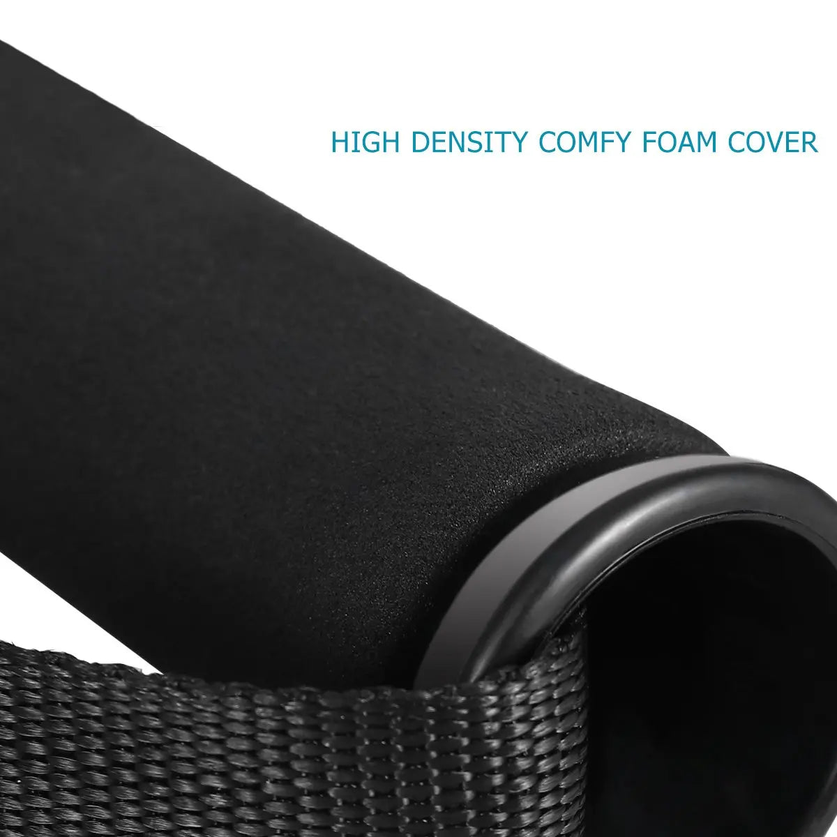 Resistance Bands Handle Bar Attachment — Fitness Pulley Strap for Home Gym Workout Accessories