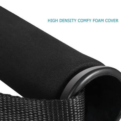 Resistance Bands Handle Bar Attachment — Fitness Pulley Strap for Home Gym Workout Accessories