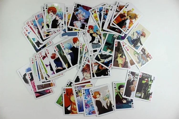 Assassination Classroom Korosensei Poker Cards - Anime Cartoon Collectible Accessories