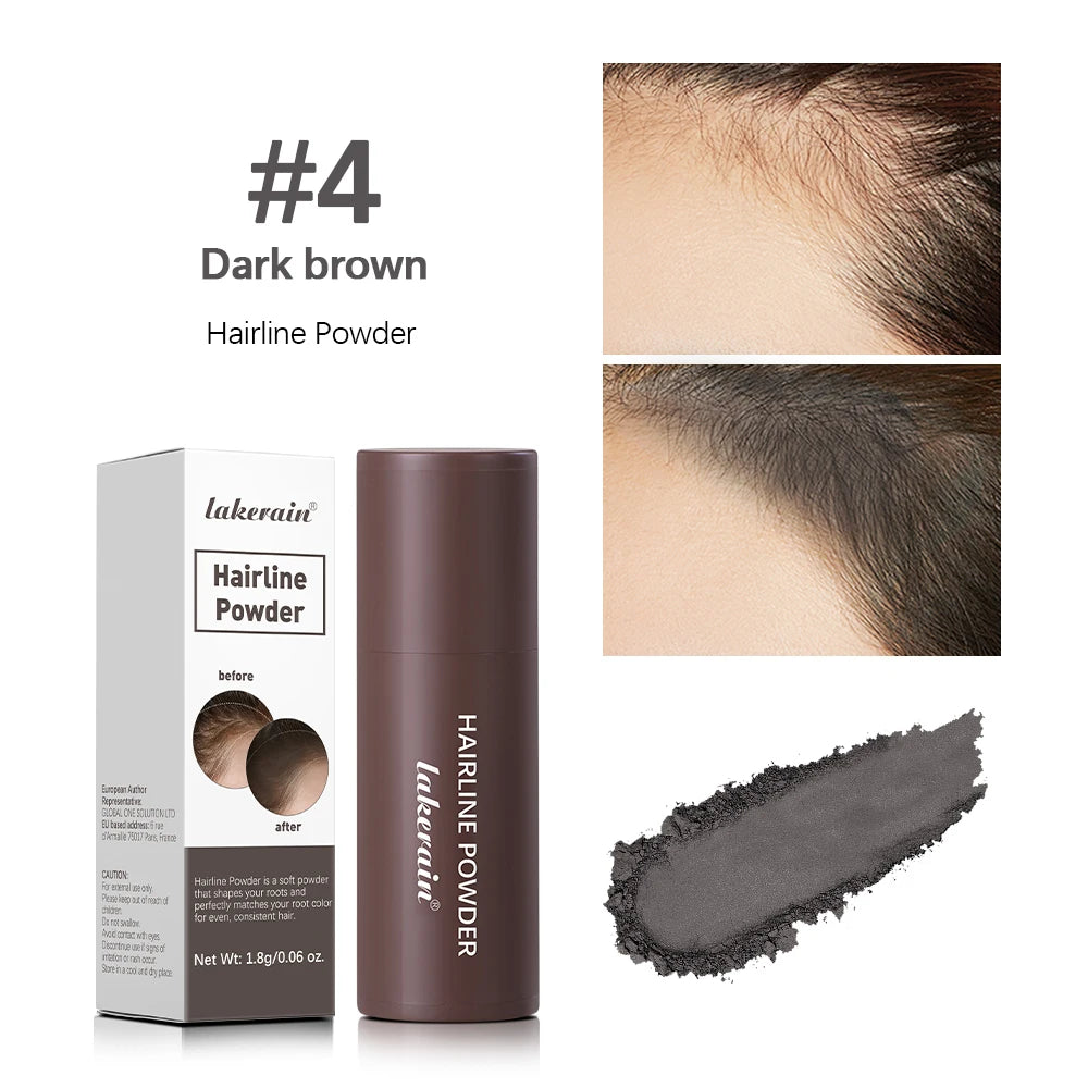 Waterproof Hairline Root Concealer Pen - Instant Gray Coverage Powder Stick for Easy Blending and Natural-Looking Hair Touch-Ups