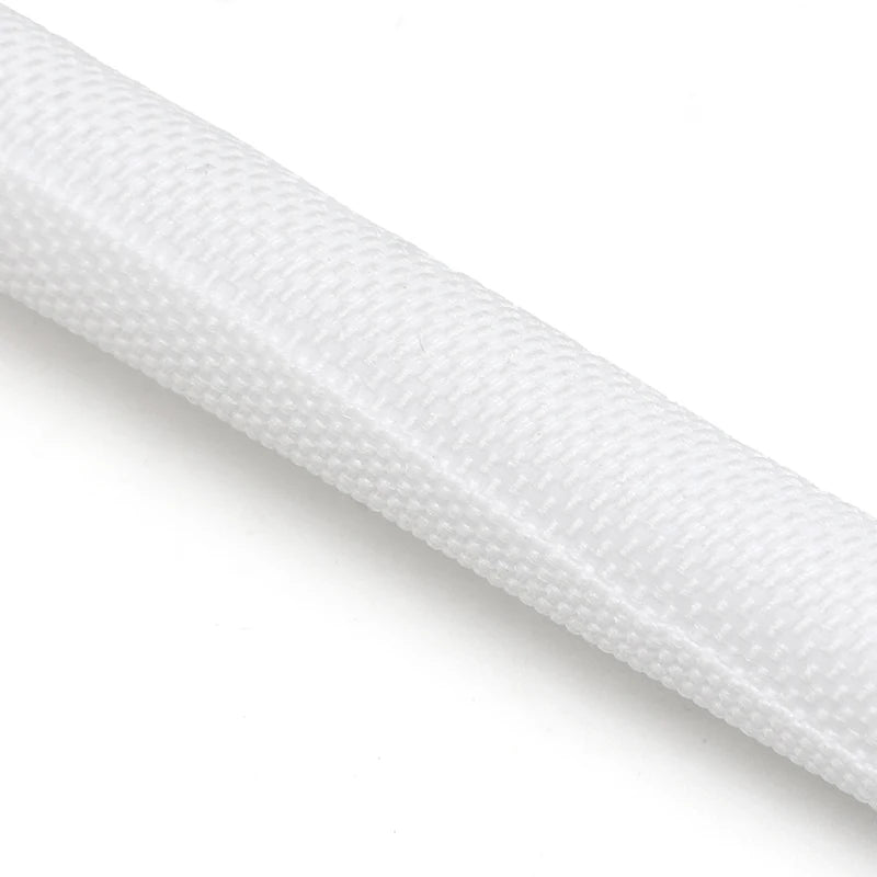 Self Closing PET Braided Cable Sleeve - 1/2/5M Expandable Insulated Wire Wrap Protector and Cable Organizer