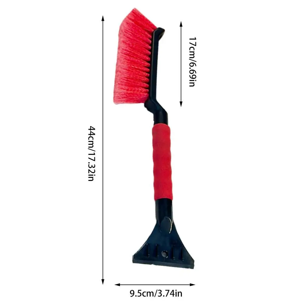 2-in-1 Car Snow Brush & Ice Scraper – Ergonomic Foam Grip for SUV & Car Windows
