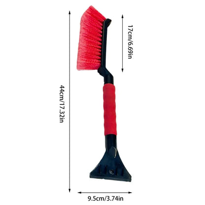 2-in-1 Car Snow Brush & Ice Scraper – Ergonomic Foam Grip for SUV & Car Windows
