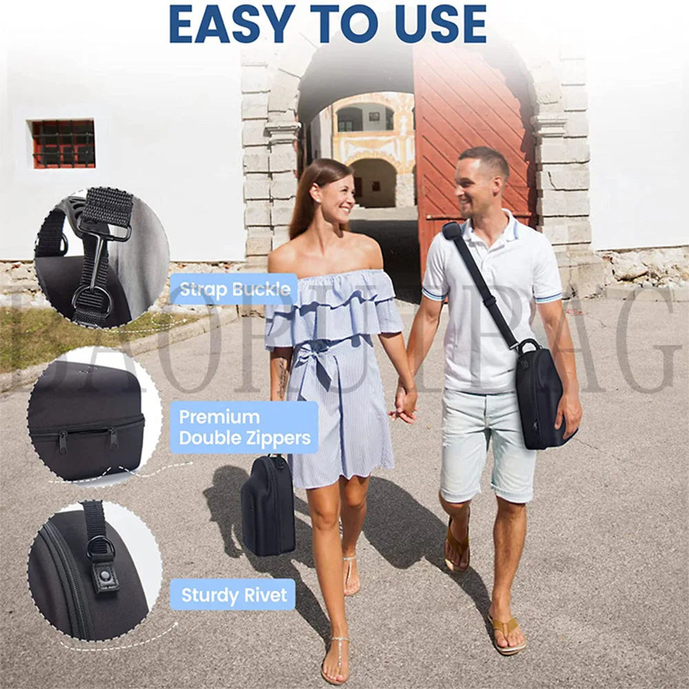 Stylish Hat Travel Case and Organizer for Baseball Caps!