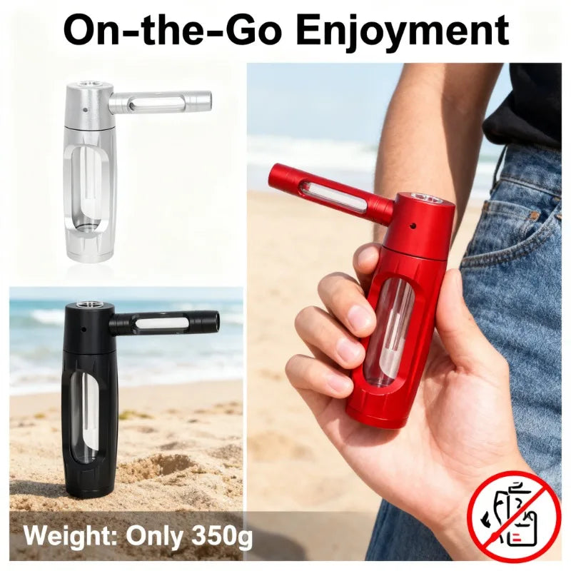 Premium Portable Shisha Hookah Set – Complete Chicha Kit with Bowl & Essential Smoking Accessories