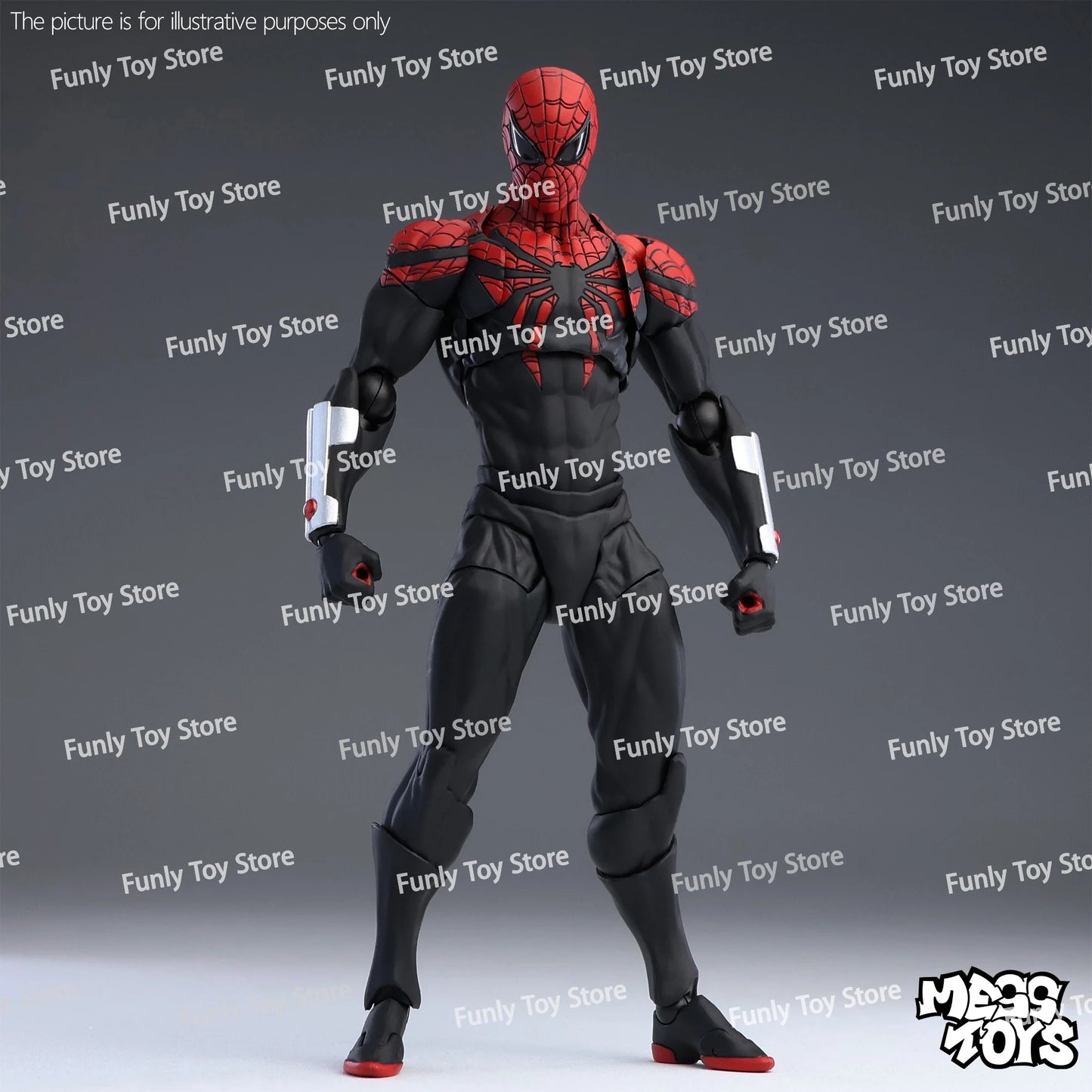 Mess Toys Superior Spider-Man Action Figure – Doctor Octopus Peter Parker Anime Collectible Toy Gift