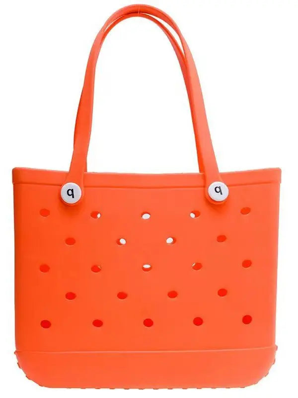 New EVA Beach Bag – Large Injection Molded Storage Handbag, Cross-Border European & American Style, Durable Storage Bag