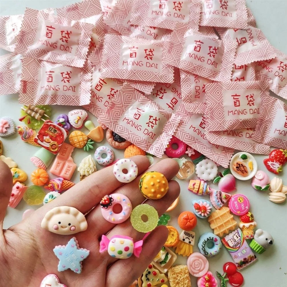 Mini Food & Beverage Blind Box – 5/20/40pcs Creative Kitchen Decor Toys & Party Gifts for Kids