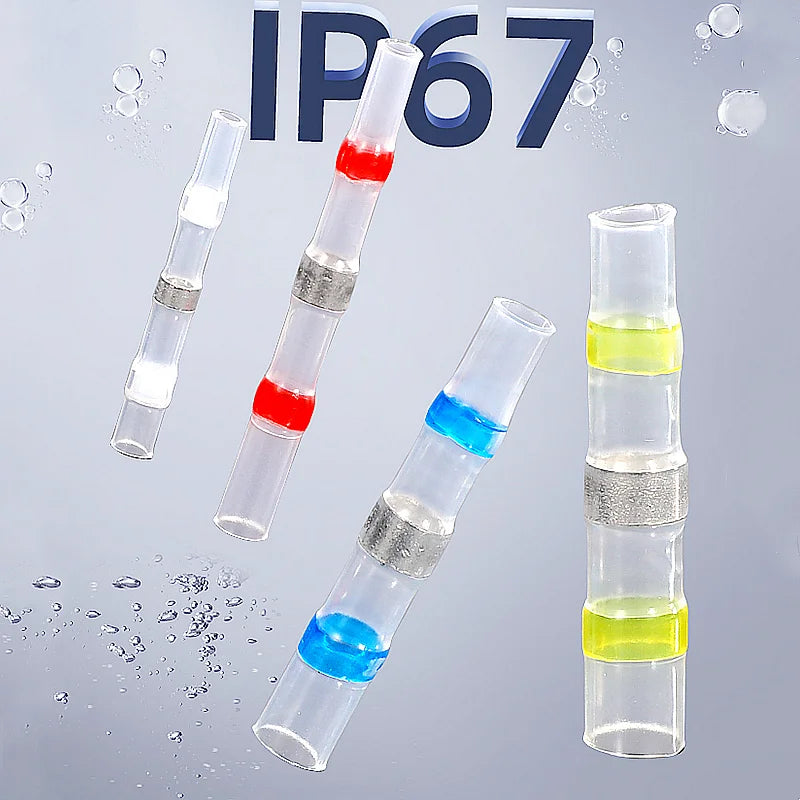 Heat Shrink Ring Terminals - IP67 Waterproof Wire Connectors for Secure Electrical Connections