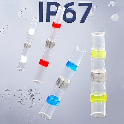 Heat Shrink Ring Terminals - IP67 Waterproof Wire Connectors for Secure Electrical Connections