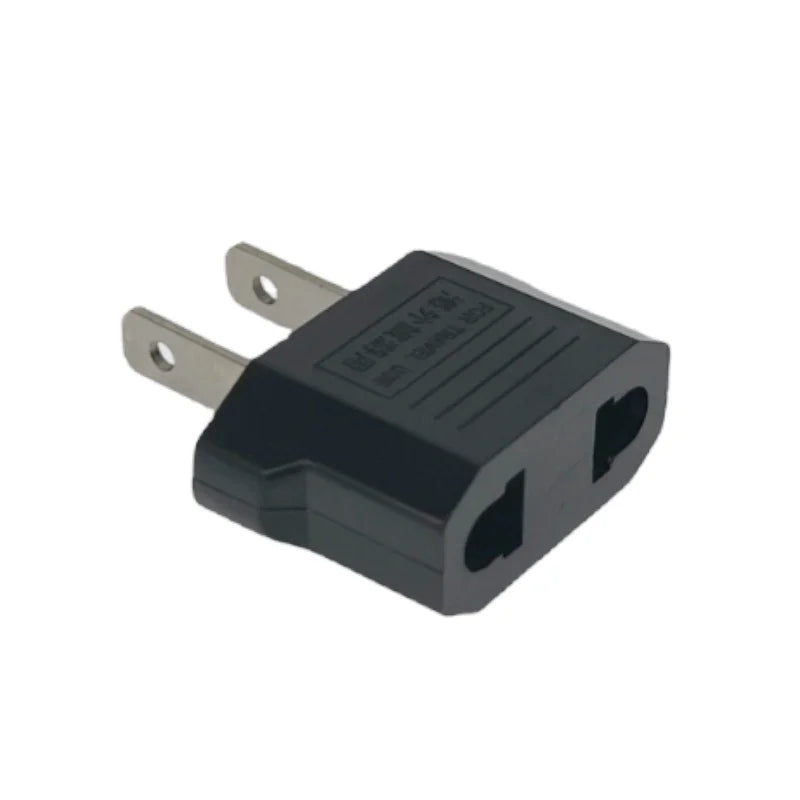 Mini Power Plug Adapter - Converts CN, UK, EU to US, AU - Suitable for America, Russia, Australia, Korea Travel - 4.0mm/4.8mm, 6A 125V