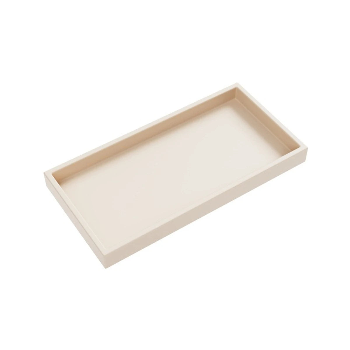 Silicone Bathroom Counter Tray – Vanity Organizer for Soap, Dispensers & Dressing Table Storage