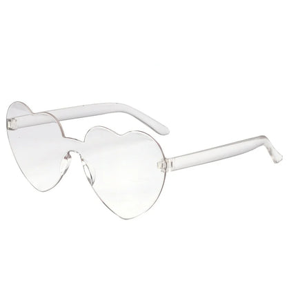 Women’s Fashion Heart-Shaped Glasses Watch - Nighttime Light Diffraction to Heart Shape, Stylish Female Sunglasses