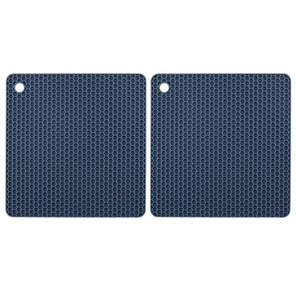 2/4 PCS Multifunction Heat Resistant Silicone Mats – Nonslip Drink Coasters, Pot Holders & Kitchen Placemats