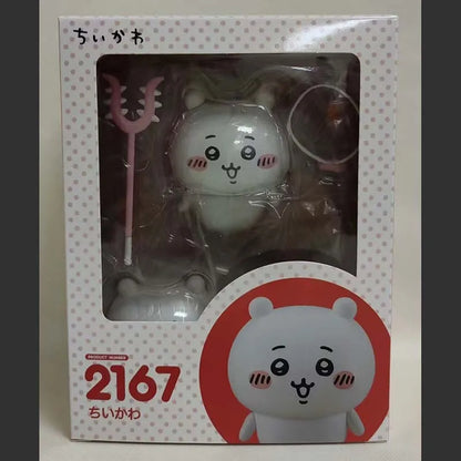 Cute Chiikawa Usagi Action Figure — Kawaii Anime Model Collectible Doll Set for Desk Decoration & Gift