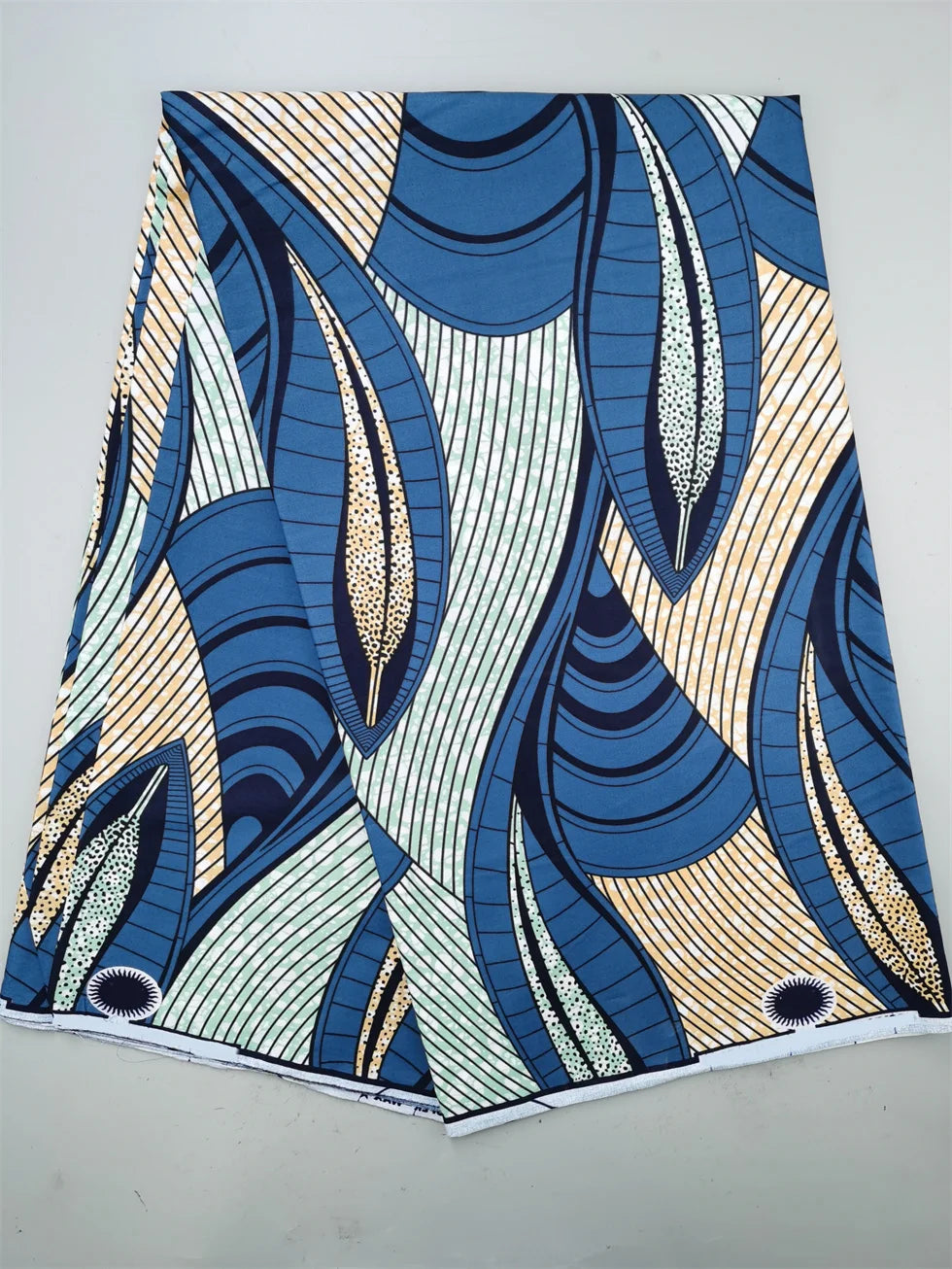 New Nigerian African Wax Fabric - 100% Cotton Real Wax Ankara Print High Quality Original Pagne Material