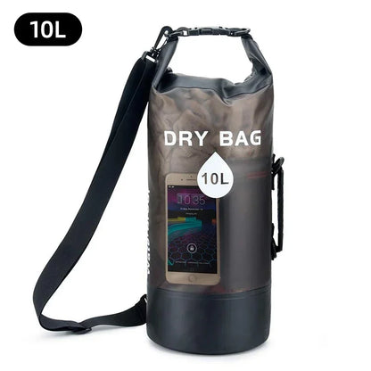 10L/20L Waterproof Dry Bag – Storage Pouch for Swimming, Trekking, Rafting, Boating & Kayaking (Backpack XD117Y)