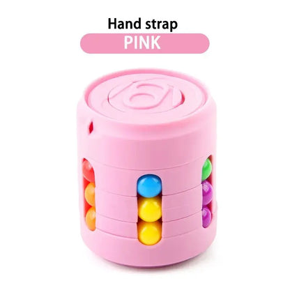 Multifunction Fidget Spinner Toy - Colorful Bean Finger Spinner for Stress Relief, Focus & Relaxation for Kids and Adults